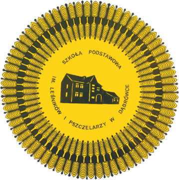 Logo Szkoły Podstawowej w Dąbrówce, gmina Lelis