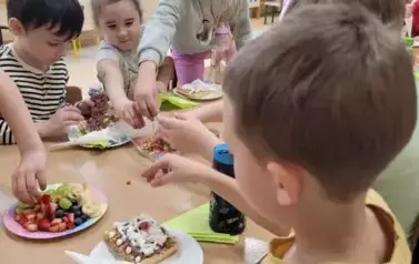 Dzień gofra w przedszkolu 1