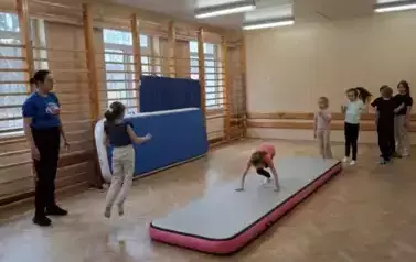 Zajęcia akrobatyki 6