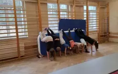 Zajęcia akrobatyki 7