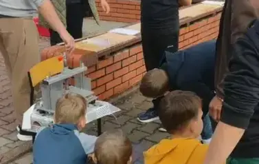 Warsztaty czerpania papieru  8