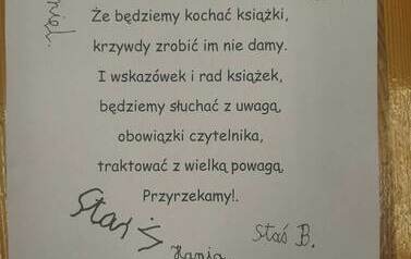 pasowanie na czytelnika