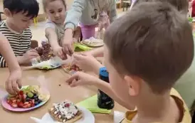 Dzień gofra w przedszkolu 1