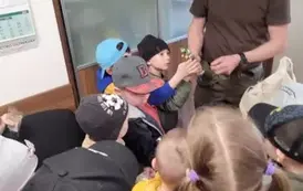 Wizyta przedszkolak&oacute;w do Nadleśnictwa w Dąbr&oacute;wce 5