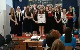 Pożegnanie klasy VIII. 7