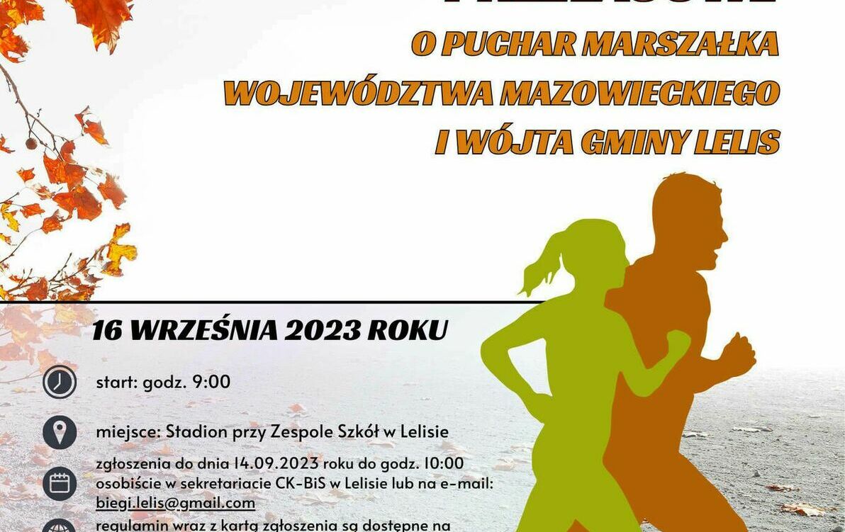 Zdjęcie do Jesienne biegi przełajowe 2023