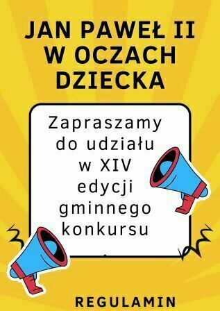 Zdjęcie do &bdquo;JAN PAWEŁ II W OCZACH DZIECKA&rdquo;