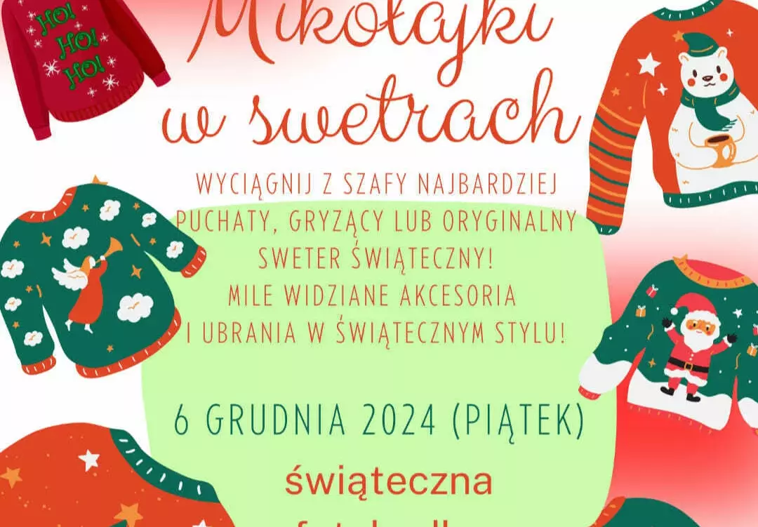 Zdjęcie do Dzień świątecznego sweterka.