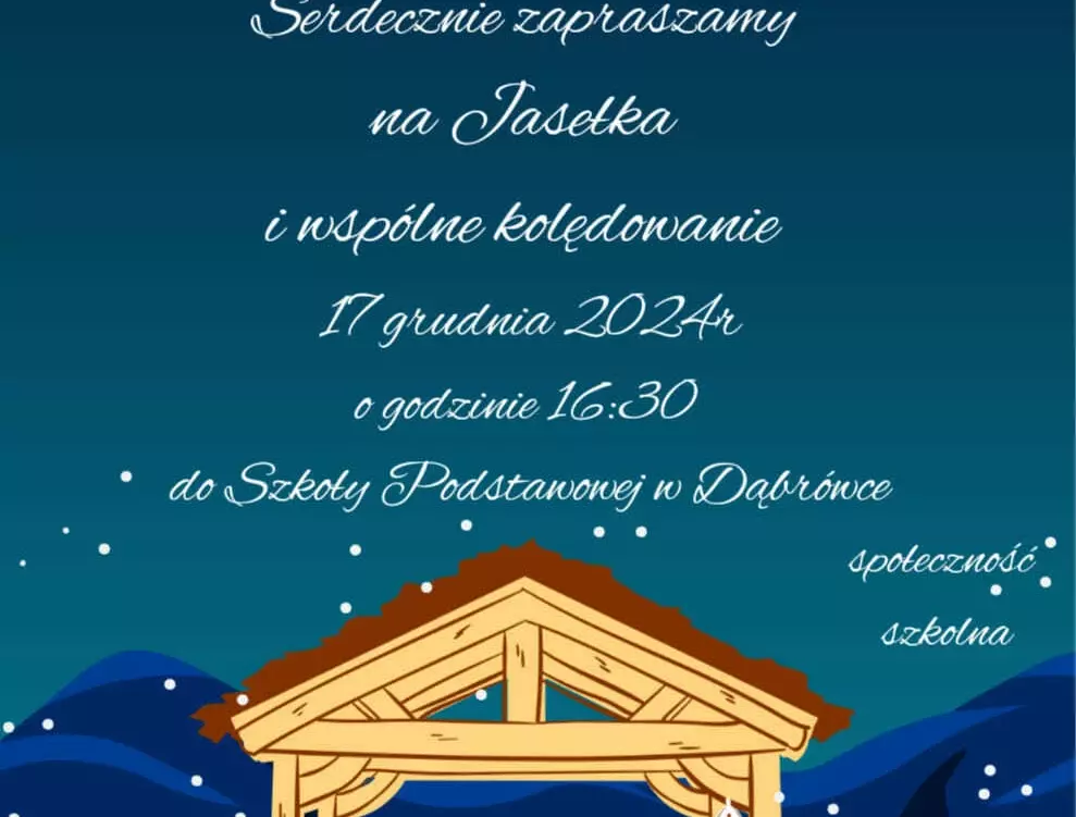Zdjęcie do Jasełka Bożonarodzeniowa 2024