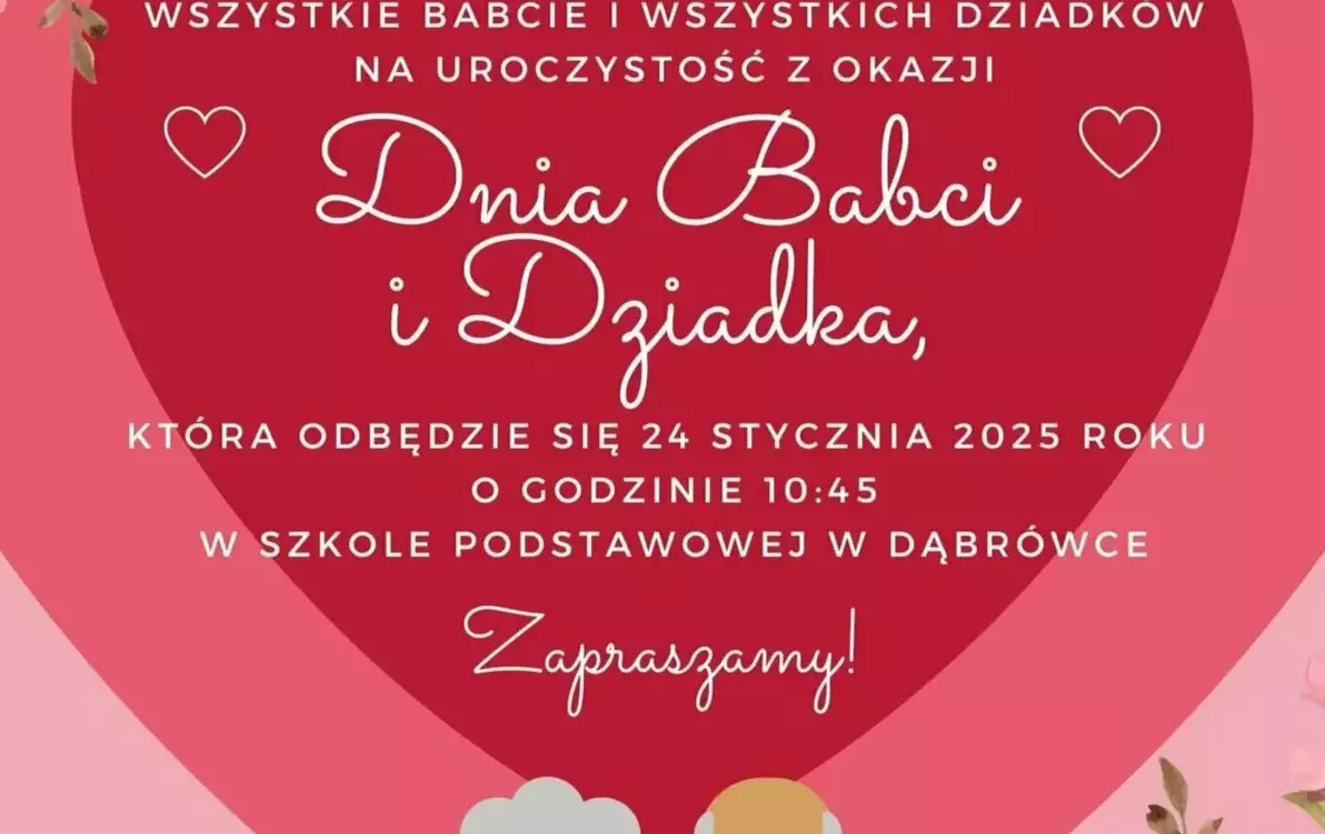 Zdjęcie do Zaproszenie na Dzień Babci i Dziadka