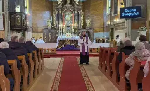 Nauki rekolekcyjne podczas mszy świętej