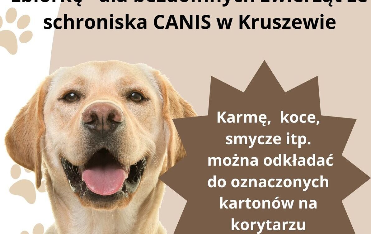 Zdjęcie do Zbi&oacute;rka dla zwierząt ze schroniska!