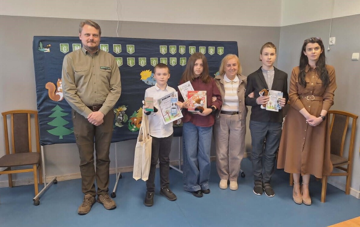 Zdjęcie do Gminny konkurs przyrodniczy "Ekosystem leśny"