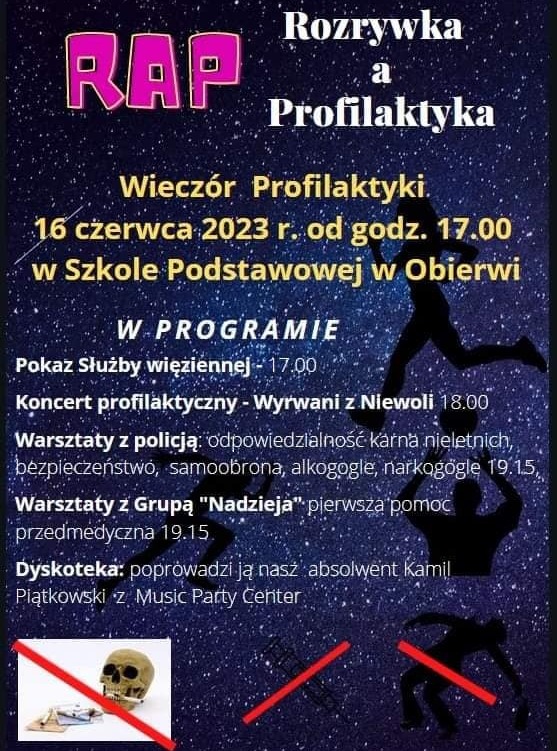 Zdjęcie do RAP- Rozrywka a Profilaktyka