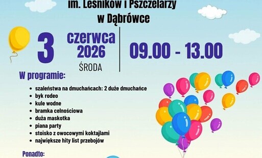 Plakat informacyjny dotyczący dnia dziecka
